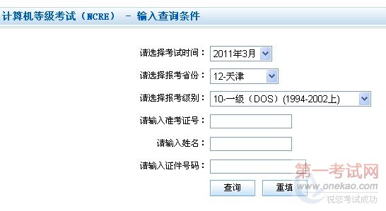 2011ϰȼԳɼѯ