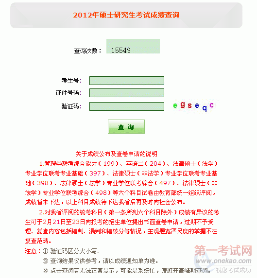ʯׯѧ2012˶ʿоѧԳɼѯ