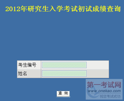 人Ƽѧ2012꿼гԳɼѯ