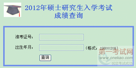 Ϸҽƴѧ2012꿼гԳɼѯ