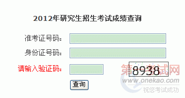 㽭ҵѧ2012˶ʿоԳɼѯ